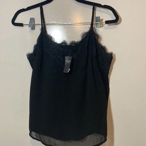 Abercrombie & Fitch Black Lace Cami